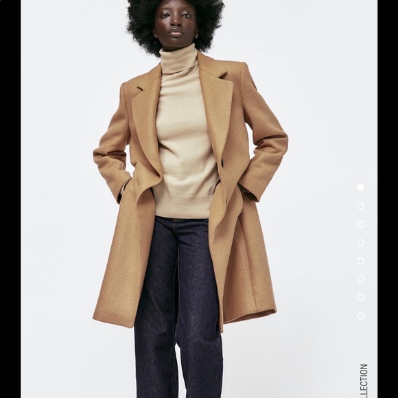 Zara Jackets & Blazers - ZARA MENSWEAR STYLE WOOL COAT